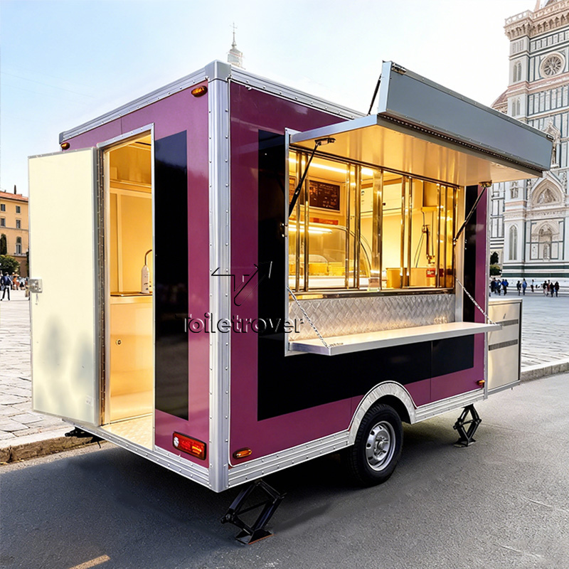 Coffee Equipment China - Trailer de Comida Móvel para Exterior